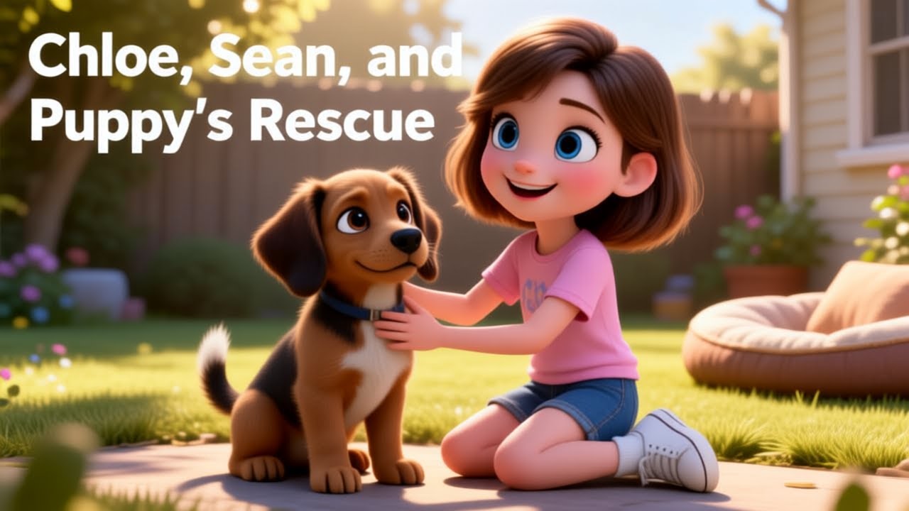 Chloe, Sean, and Puppy's Rescue