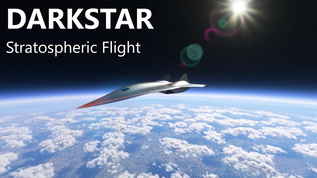 Darkstar Stratospheric Flight &bull; MSFS2020 Top Gun: Maverick DLC (no commentary)