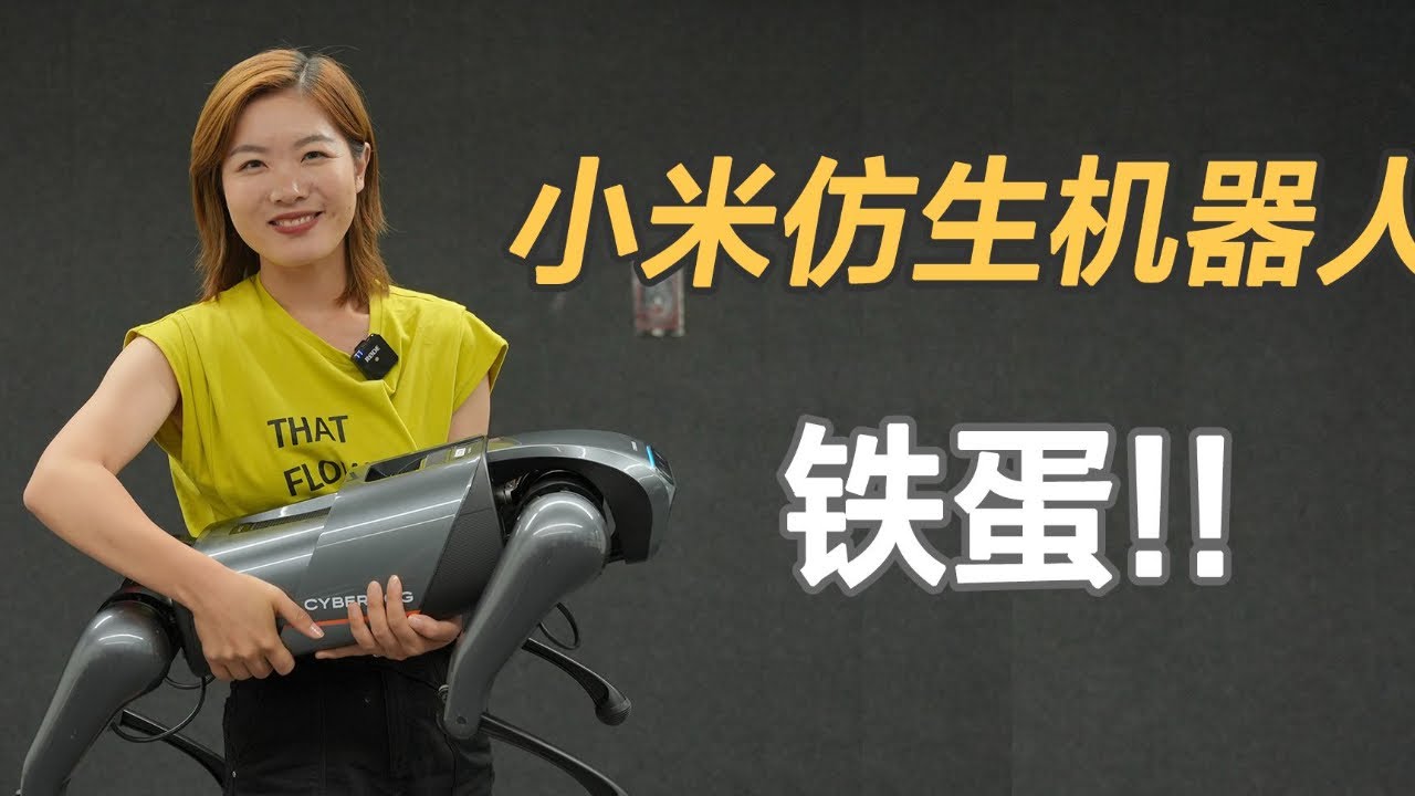 「开箱」小米Xiaomi CyberDog 仿生四足机器狗体验：9999元的“铁蛋”都能干啥？