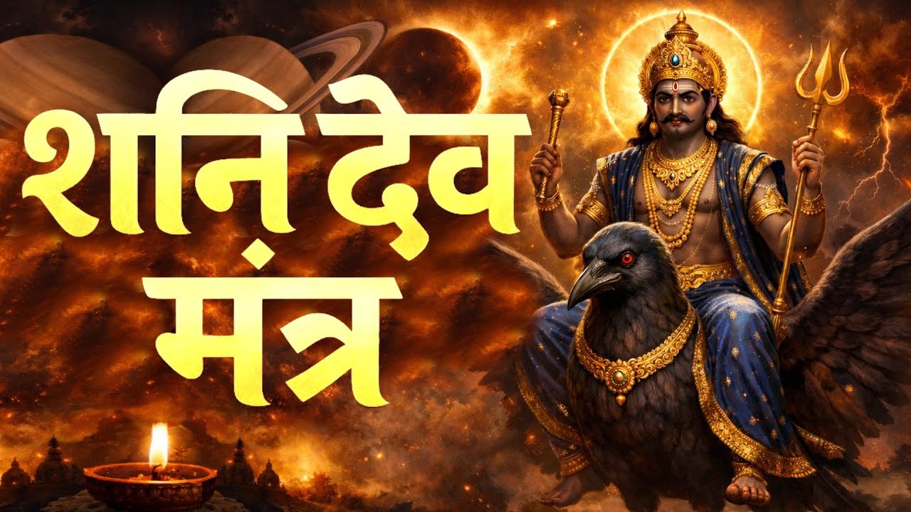 शनि देव मंत्र | Shani Dev Mantra | शनिदेव कृपा मंत्र | Shani Mantra for Peace & Protection