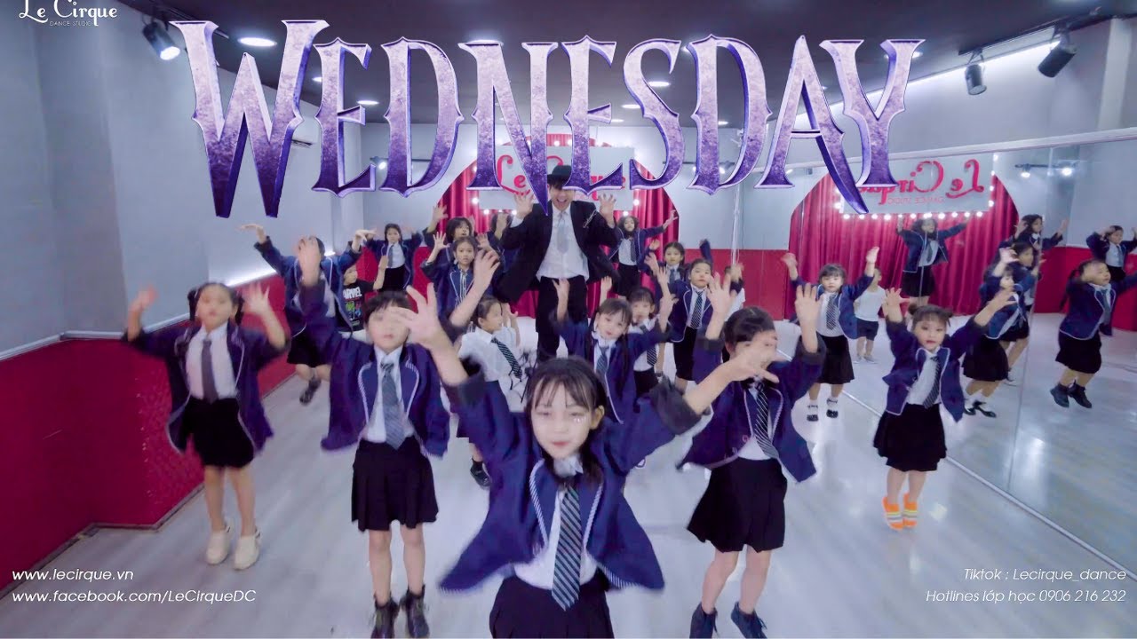 Bloody Mary Remix - Lady Gaga | Wednesday Dance | Nhảy Halloween 2025 - Lớp Thầy Huy Kid Dance