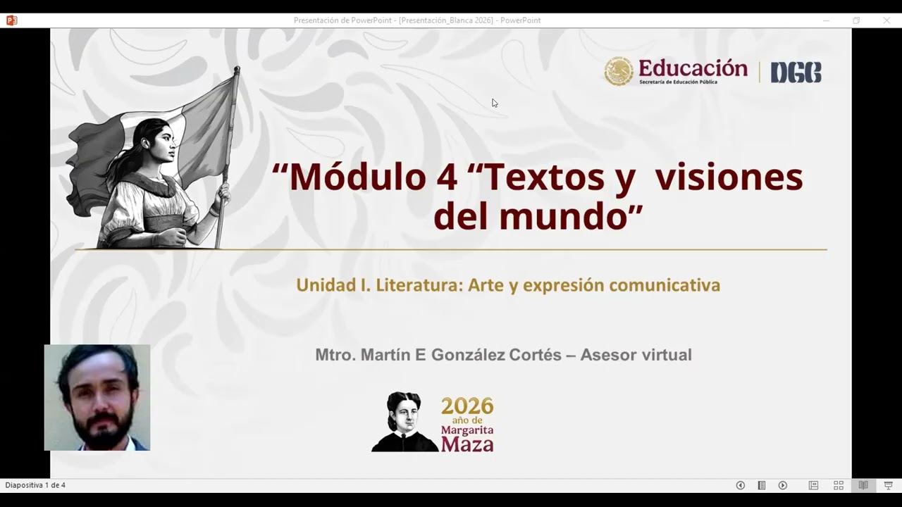 Espacio abierto para el aprendizaje 1 - Módulo 4 Textos y visiones del mundo.
