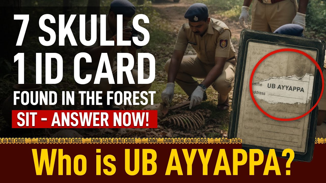 Dharmasthala Mass Burial Case: SIT Must Answer! | Skulls, Money & Silence