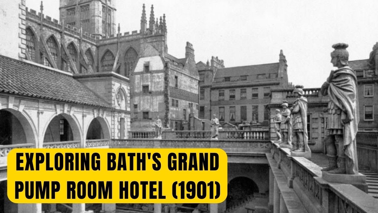 Exploring Bath's Grand Pump Room Hotel (1901) - Step into the Glamour of the Past