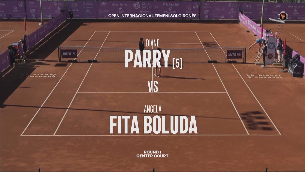 Diane Parry FRA vs Angela Fita Boluda ESP  -  HighLights