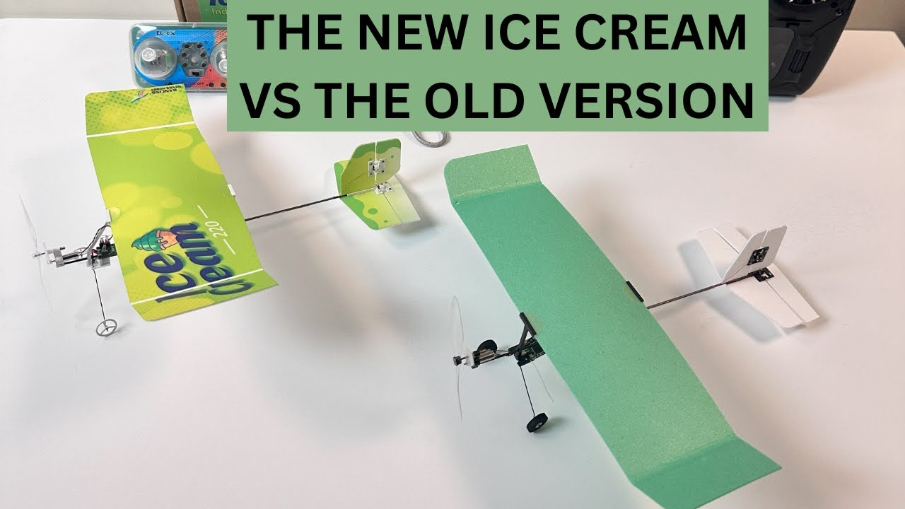 The New Ice Cream VS the Old Version.