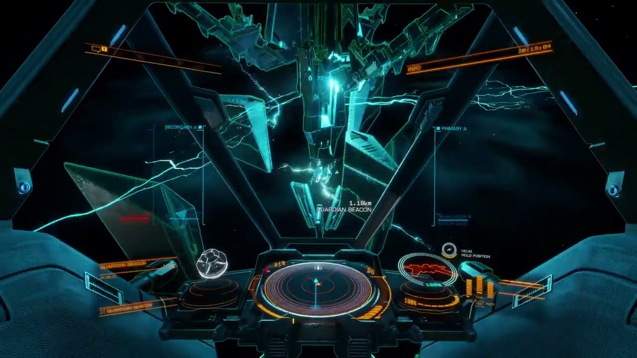 Guardian Beacon's repulsive field