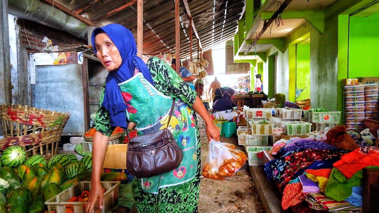Kondisi Pasar Karangawen Demak tahun 2020 lalu