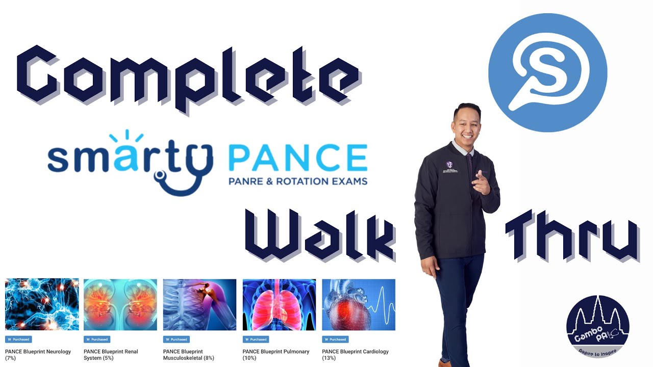 COMPLETE SMARTY PANCE Walk Thru! #PANCE