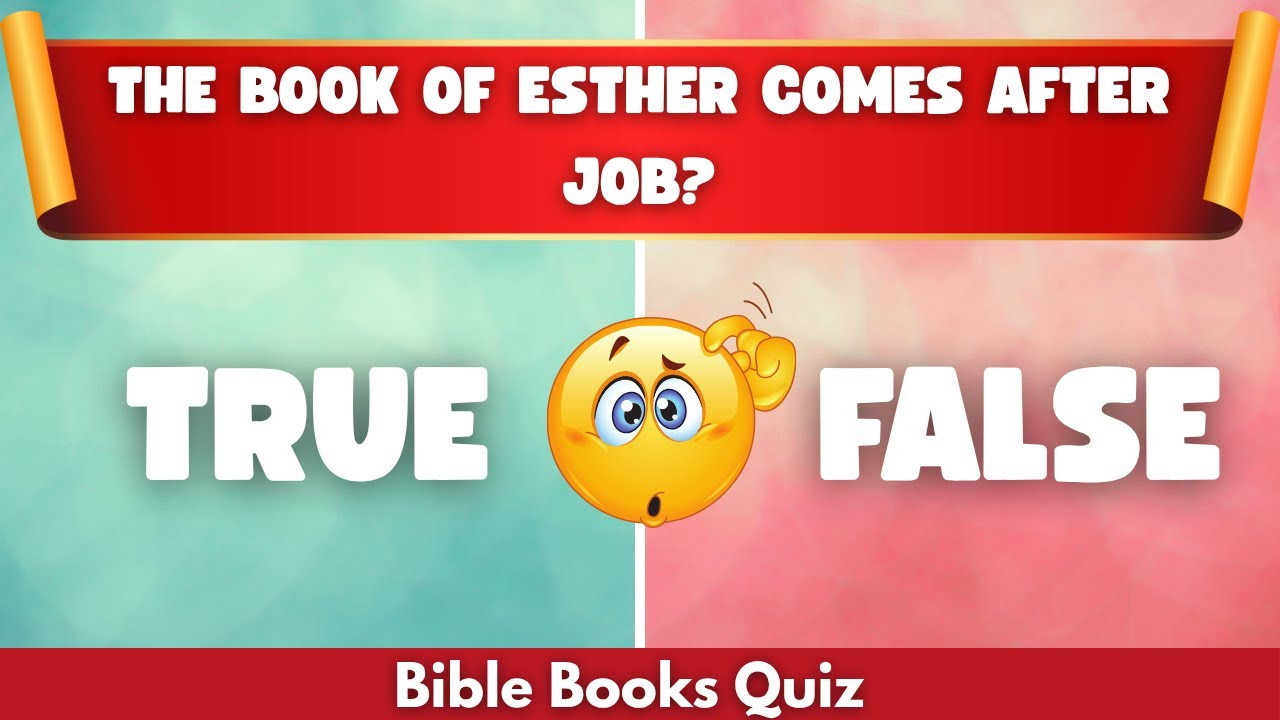 Bible Books True or False Quiz — 40 Challenging Questions to Test Your Bible Knowledge #bible #quiz