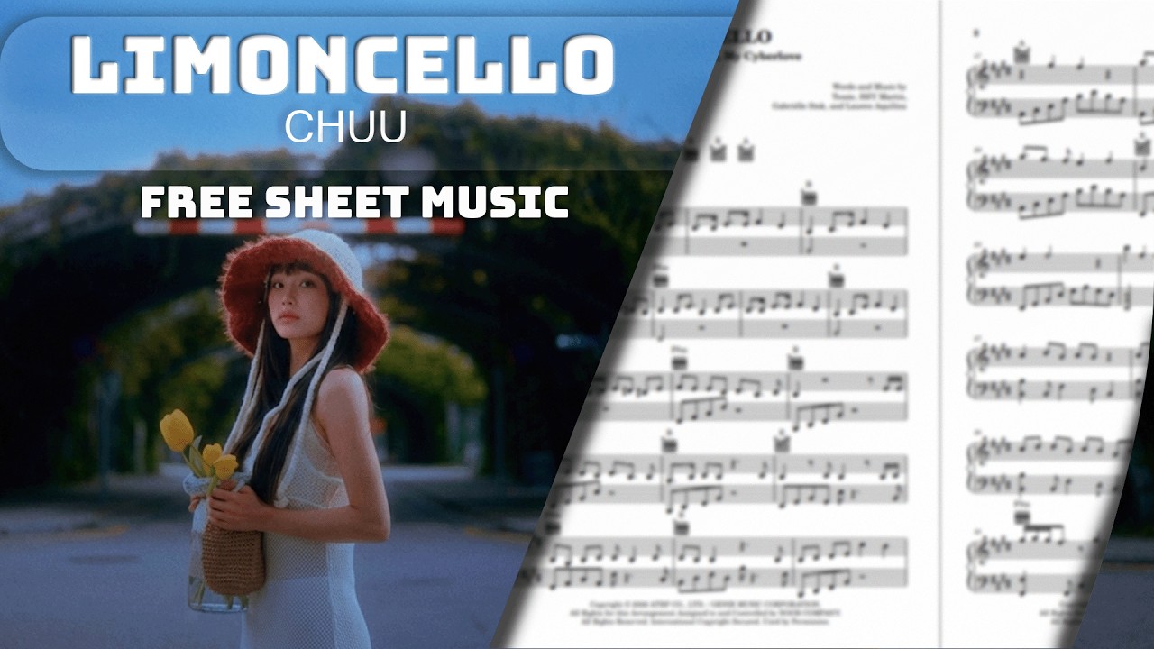 [PIANO TUTORIAL] FREE SHEET MUSIC - Limoncello (Chuu)
