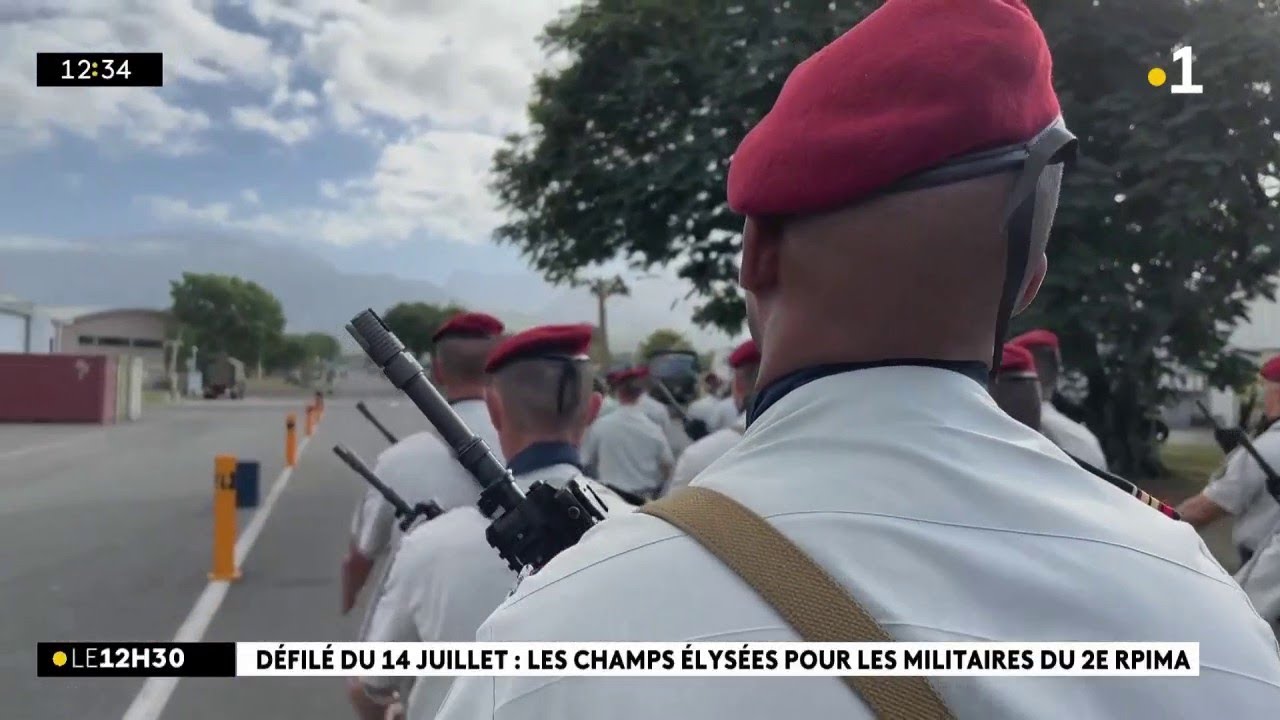Trois militaires du peloton du 2e RPIMA vont défiler sur les Champs Elysées le 14 juillet
