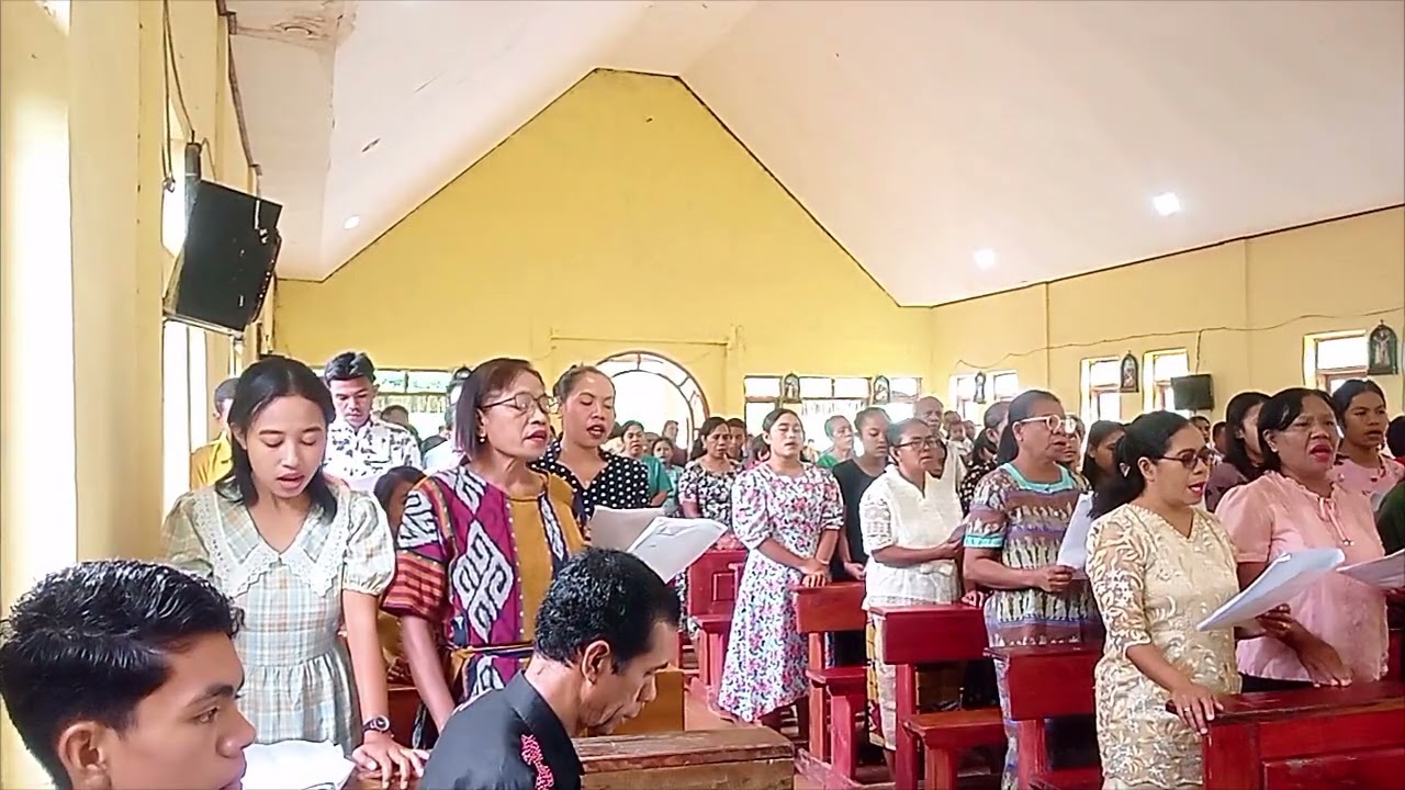 Lagu KYRIE @Koor KUB. St. Yoseph Lingkungan Maslete Paroki Naesleu Kefamenanu (8/2/2026).