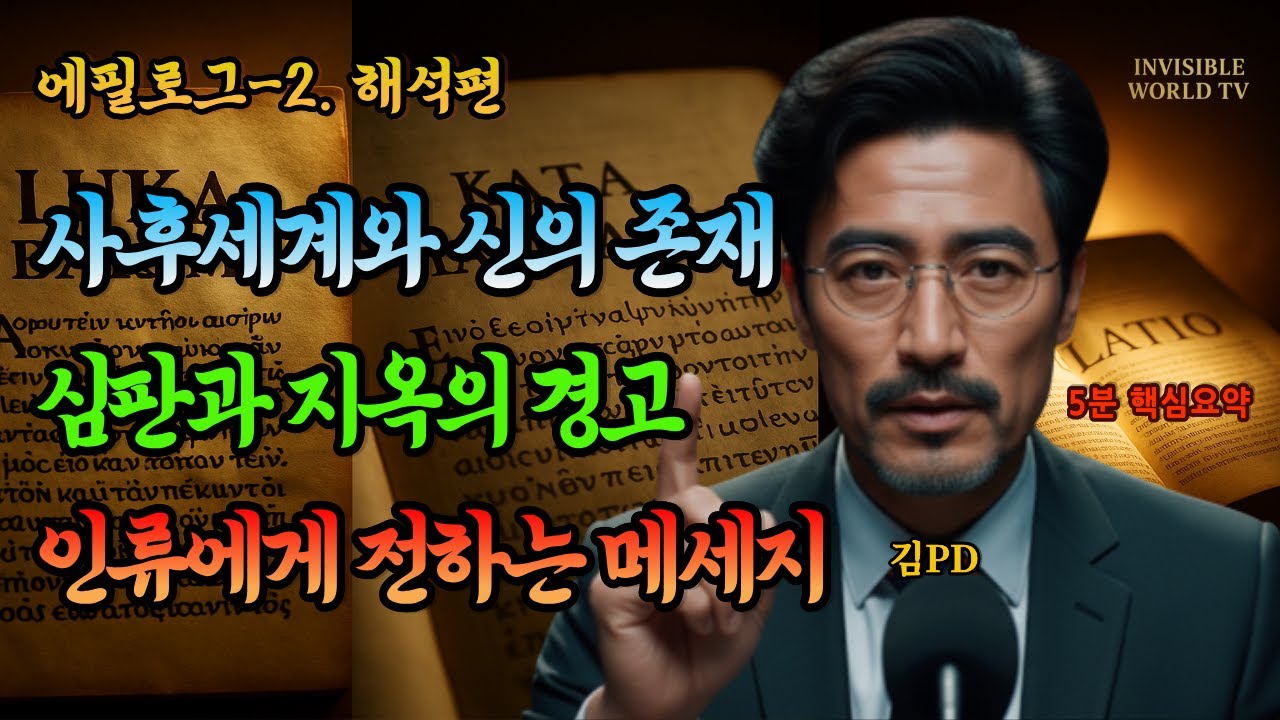 [해석편] 사후세계와 지옥의 &ldquo;필연적&rdquo; 존재 이유｜심판과 경고, 인류에게 전하는 메시지