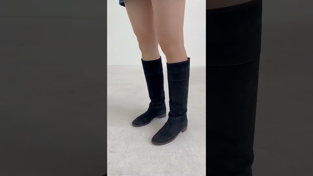 Giuseppe Zanotti Suede Knee-High Boots
