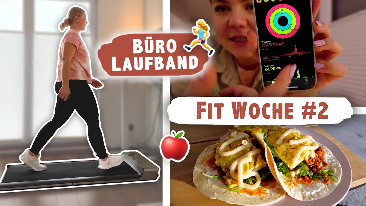 Abnehmen am Schreibtisch?! 🏃🏼‍♀️👩🏼‍💻 – Laufband im Test! (Woche #2)
