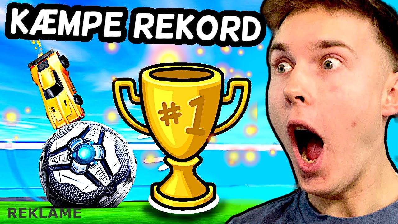 KÆMPE REKORD I ROCKET LEAGUE!!