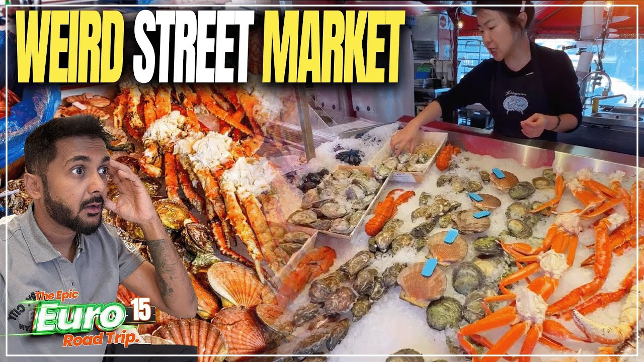 I Went Inside The Weirdest Food Market Of Norway |The Epic Europe Road Trip | Ep - 15