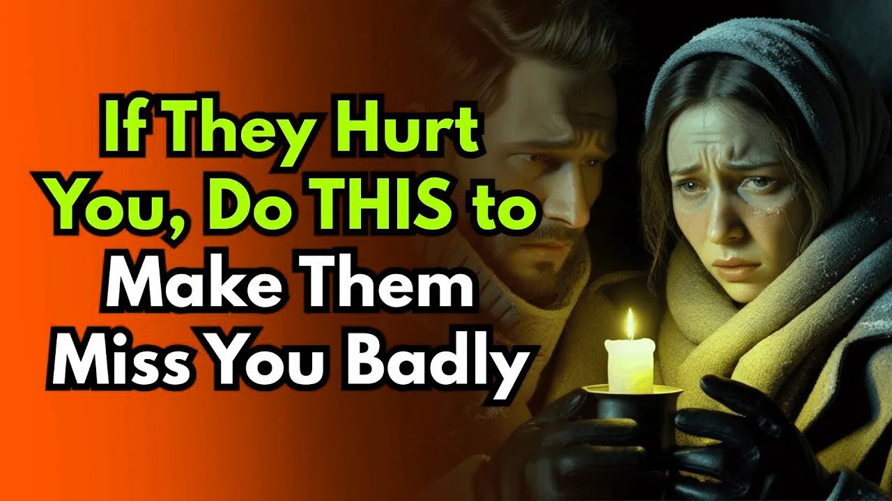 If They Hurt You, Do THIS to Make Them Miss You Badly _ Stoicism