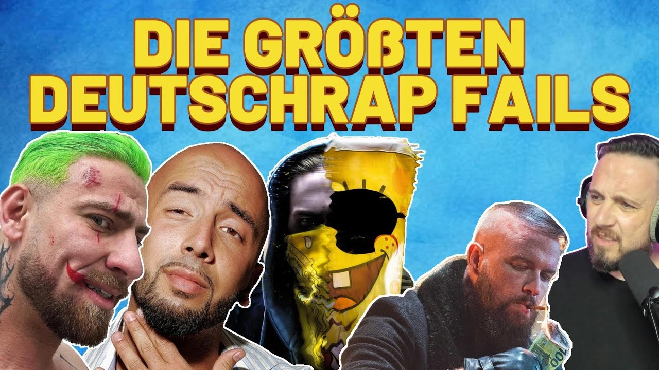 Die größten DEUTSCHRAP FAILS aller Zeiten! 😱 Die ultimative Liste!