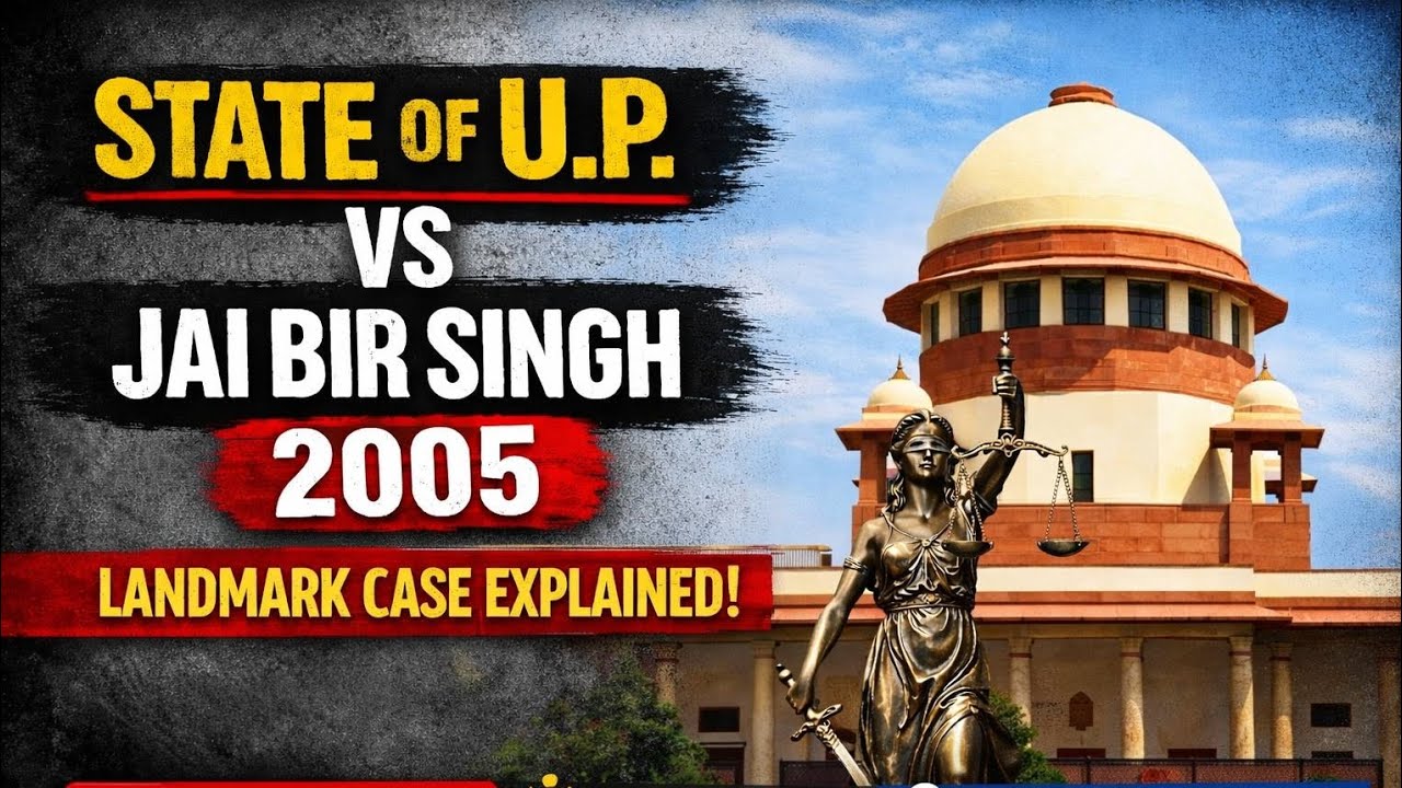 State of UP vs Jai Bir Singh, 2005