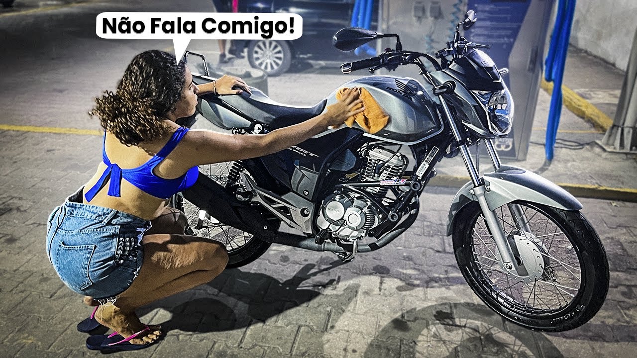 COLOQUEI A JAMILLY PRA LAVAR A START 160 E ELA FICOU COM R4IV@!!!