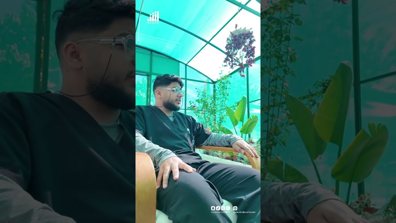 نشاط العلاج بالبستنة مع الدكتور سامي الحمود في مركز رشد للتأهيل