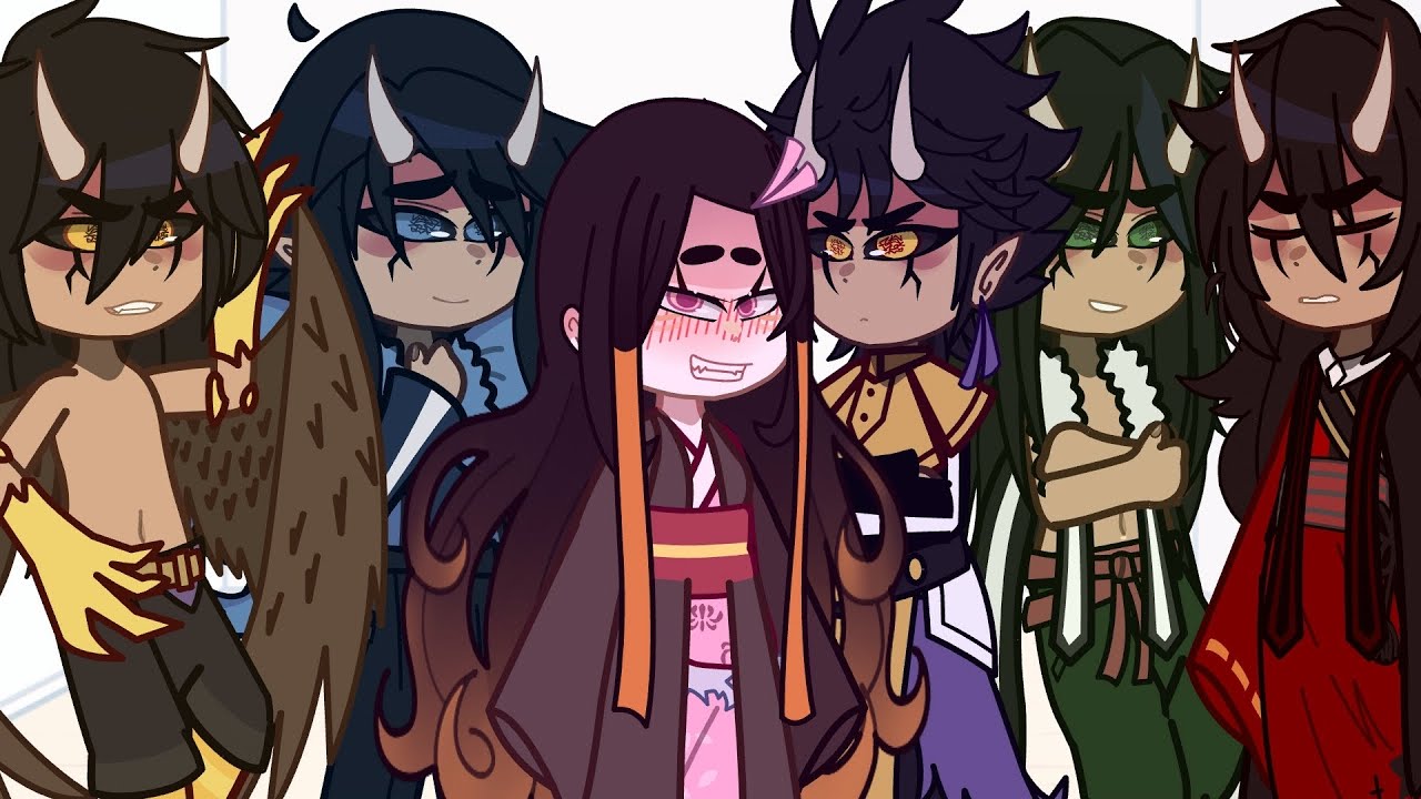 ||hantengu clones from my AU met Nezuko\\Demon Slayer-Kimetsu no Yaiba-KNY-●My AU●||