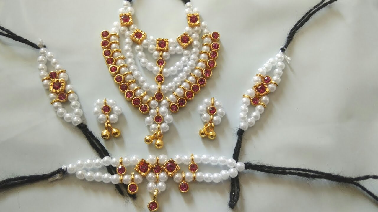thakorji malaji #Ruby color padak ,white moti #part-42#japan moti ...