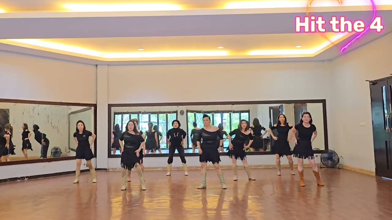 Hit the 4 - Line Dance, Choreo by Rob Fowler (ES) & Colin Ghys (BEL)