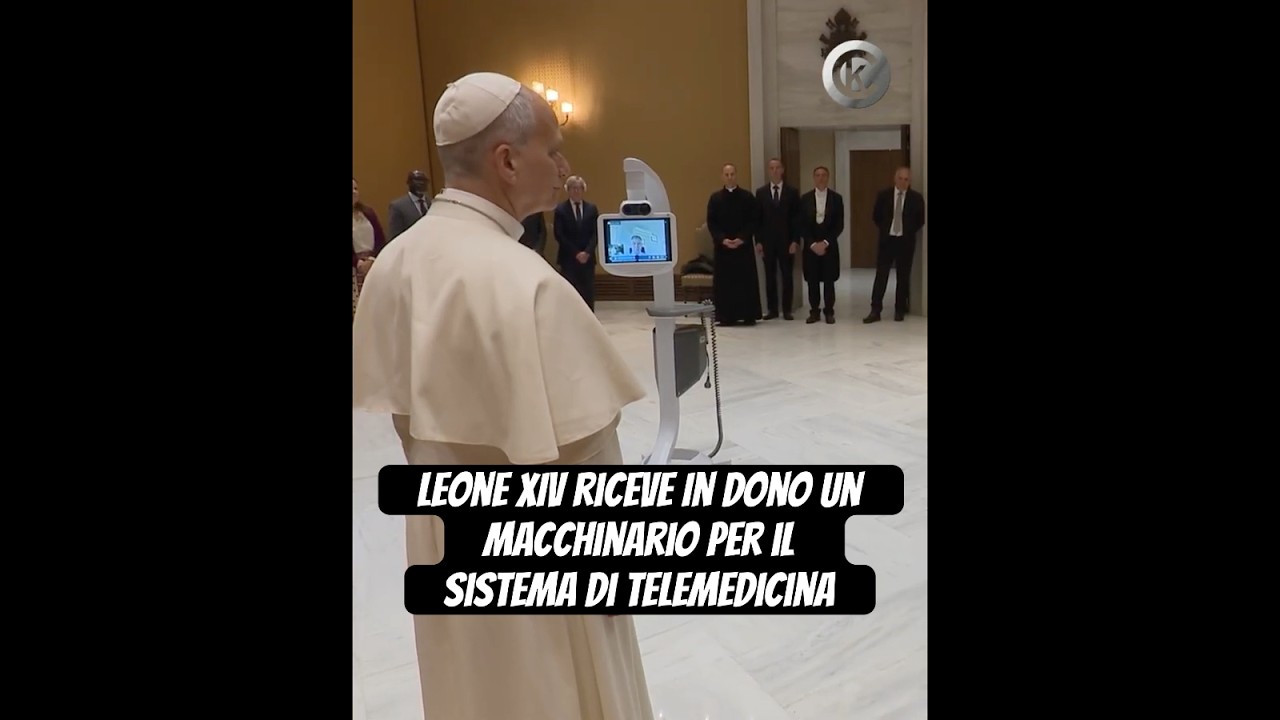 Papa Leone XIV: In dono un macchinario per il sistema di telemedicina