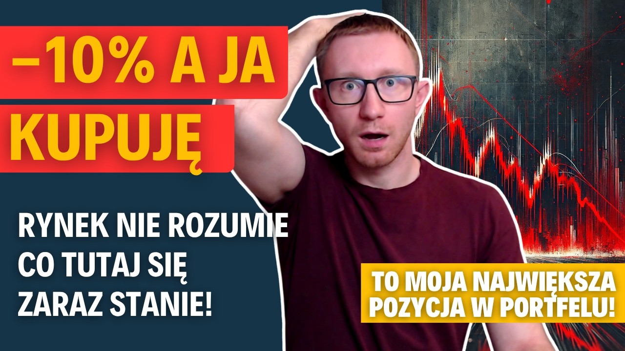 Kurs Spada A Ja Dokupuję! Największa Pozycja W Portfelu! - Portfel Publiczny #27