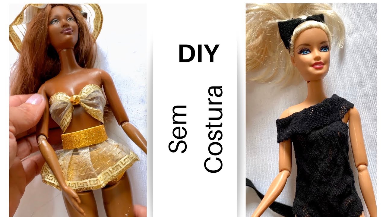 Roupas para Barbies e bonecas similares - DIY - Risoleta