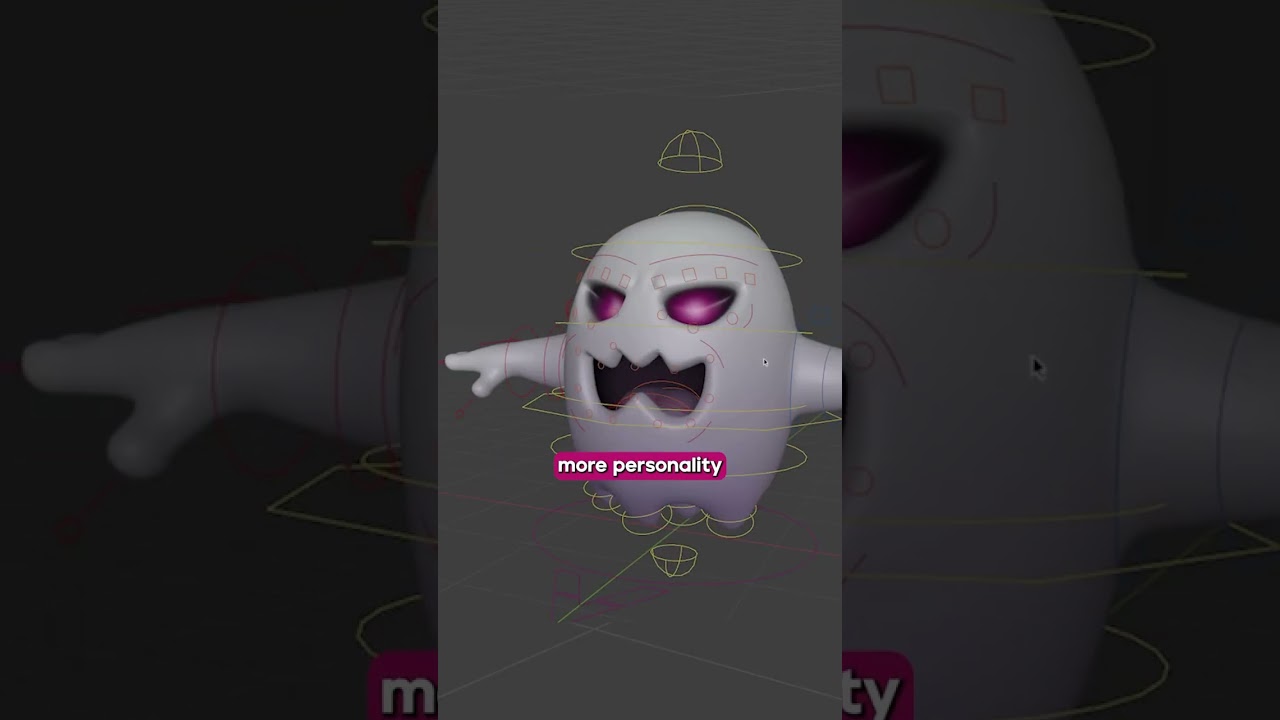 TOAnimate Ghost Rig &mdash; БЕСПЛАТНЫЙ Blender Rig