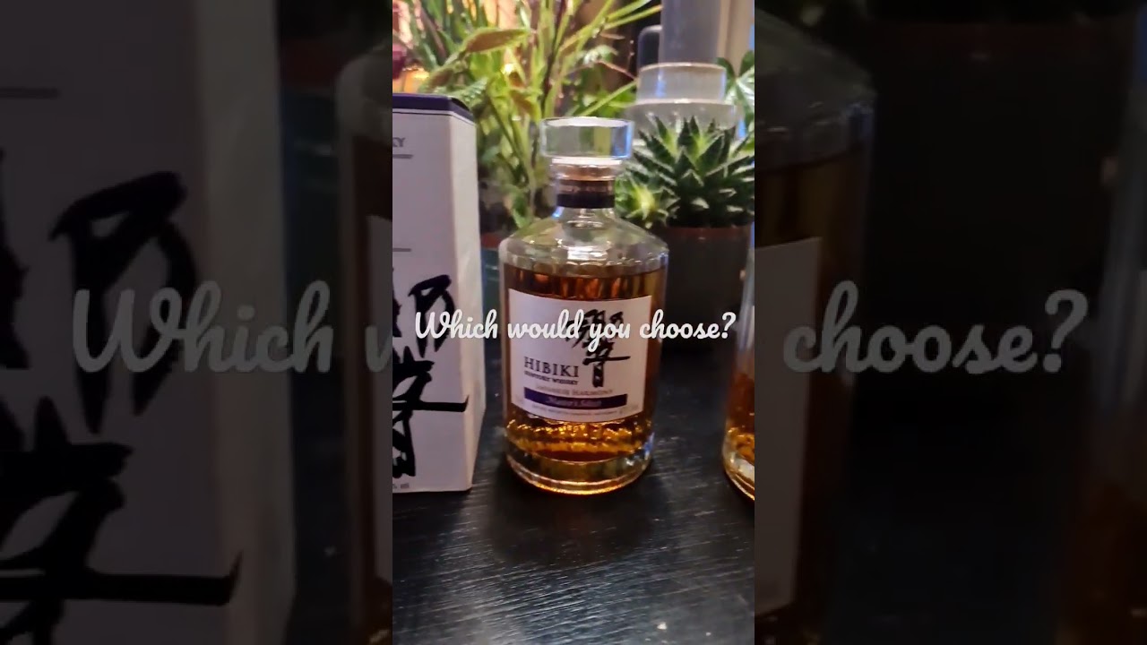 Hibiki Whisky Harmony vs Master Select