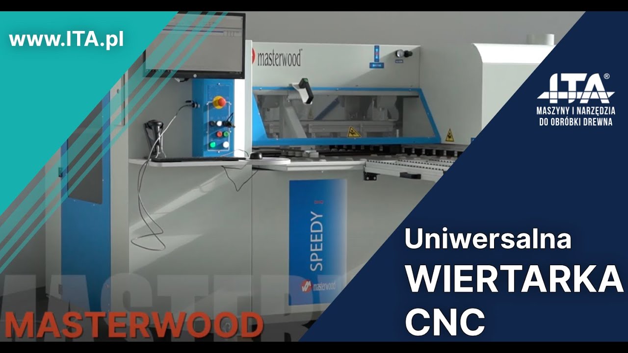 Wiertarka CNC Masterwood Speedy