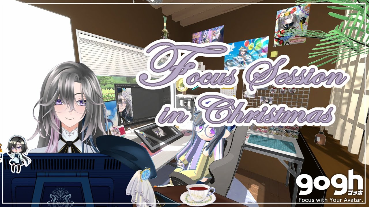 【150 mins Focus Sessions 】Library Role Play ｜No Talking ｜Virtual Library ASMR