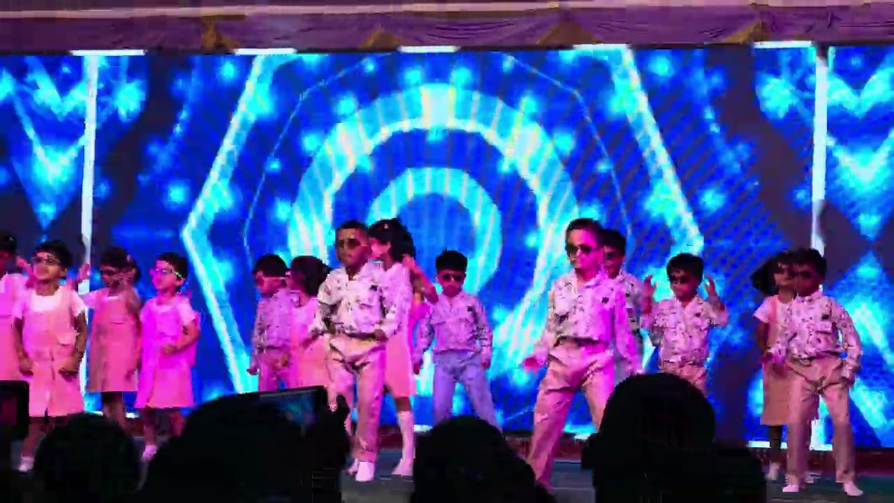 Amerikids Annual day celebrations LkG Students Performance