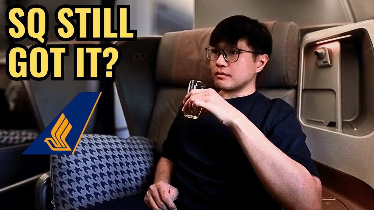 Singapore Airlines Business Class… Worth It? (A350 Sydney to Singapore)