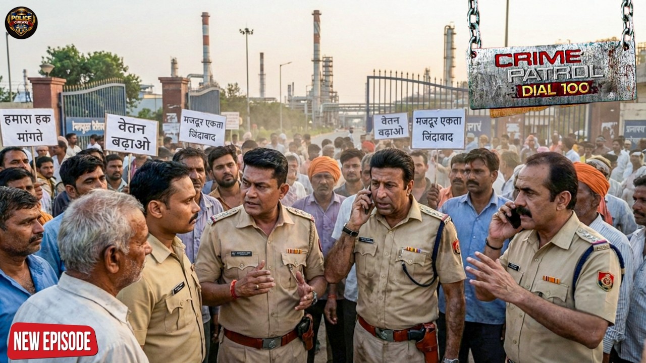 प्रोटेस्ट के दौरान पानीपत रिफाइनरी पहुंची पुलिस, क्या था सलाम-मसौरा || Crime patrol || New episode |