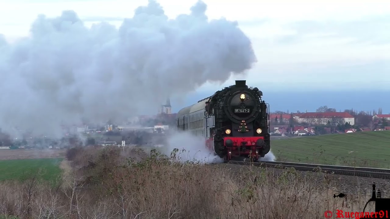 [HD] Bergkönigin 95 1027 von Blankenburg nach Halberstadt