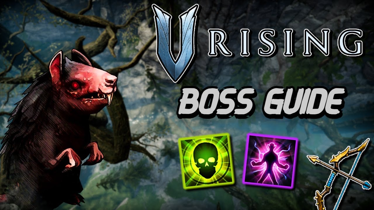 V Rising 1.0 | Nibbles the Putrid Rat Boss Guide | Brutal Mode | No Hit Example