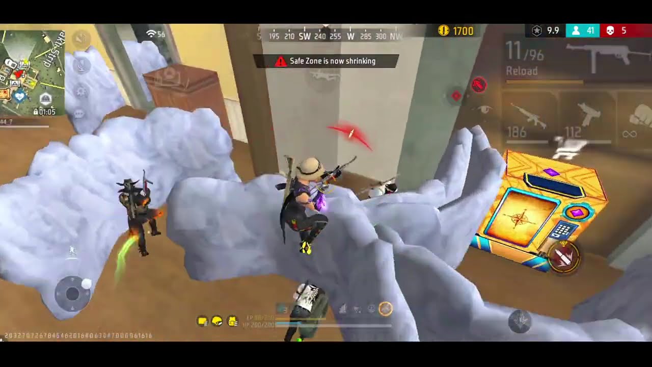 Solo Vs Squad🔥99% Headshot 15 Kill | No Guns Skin inFull GameplayFreefire | devagamingyt 