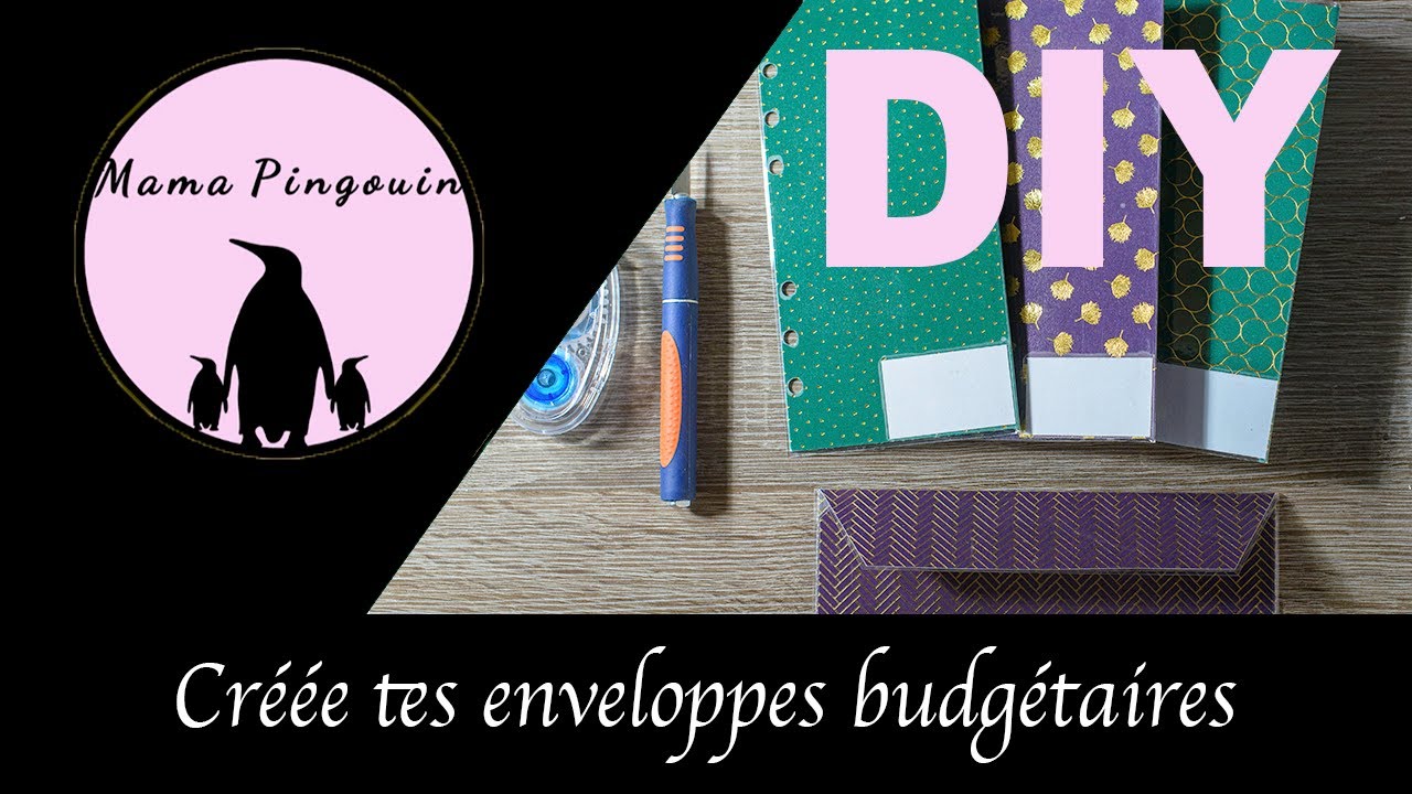 🐧 DIY - Créée tes propres enveloppes budgétaires 💌
