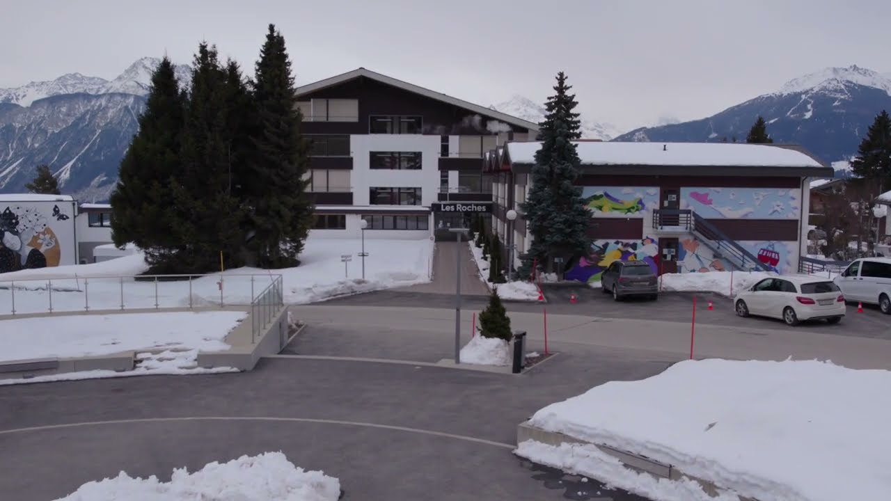 les Roches Campus Bluche in Winter