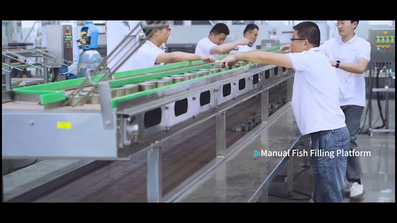 canned tuna fish process line for African customer
