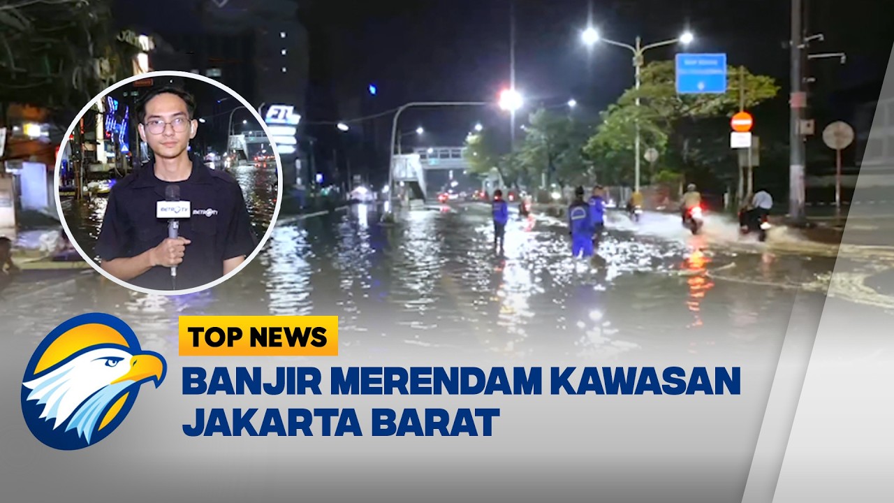 Akibat Hujan Deras, Kawasan Jakarta Barat Terendam Banjir - [Top News]