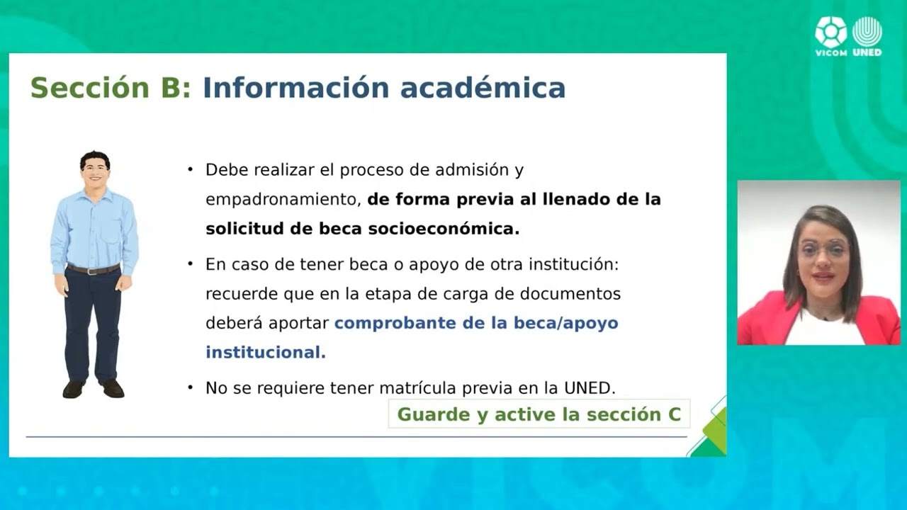 Solicitud de Beca Socioeconómica UNED