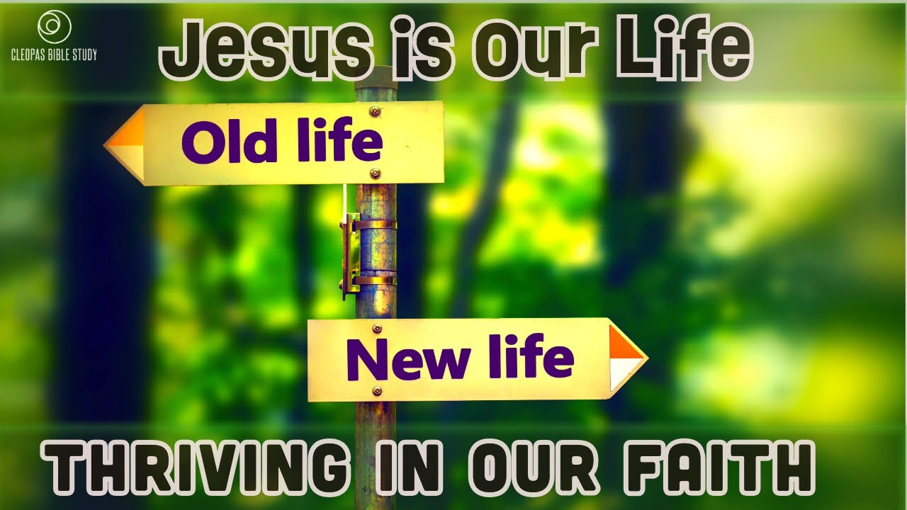 Thriving in Our Faith, Jesus is Our Life