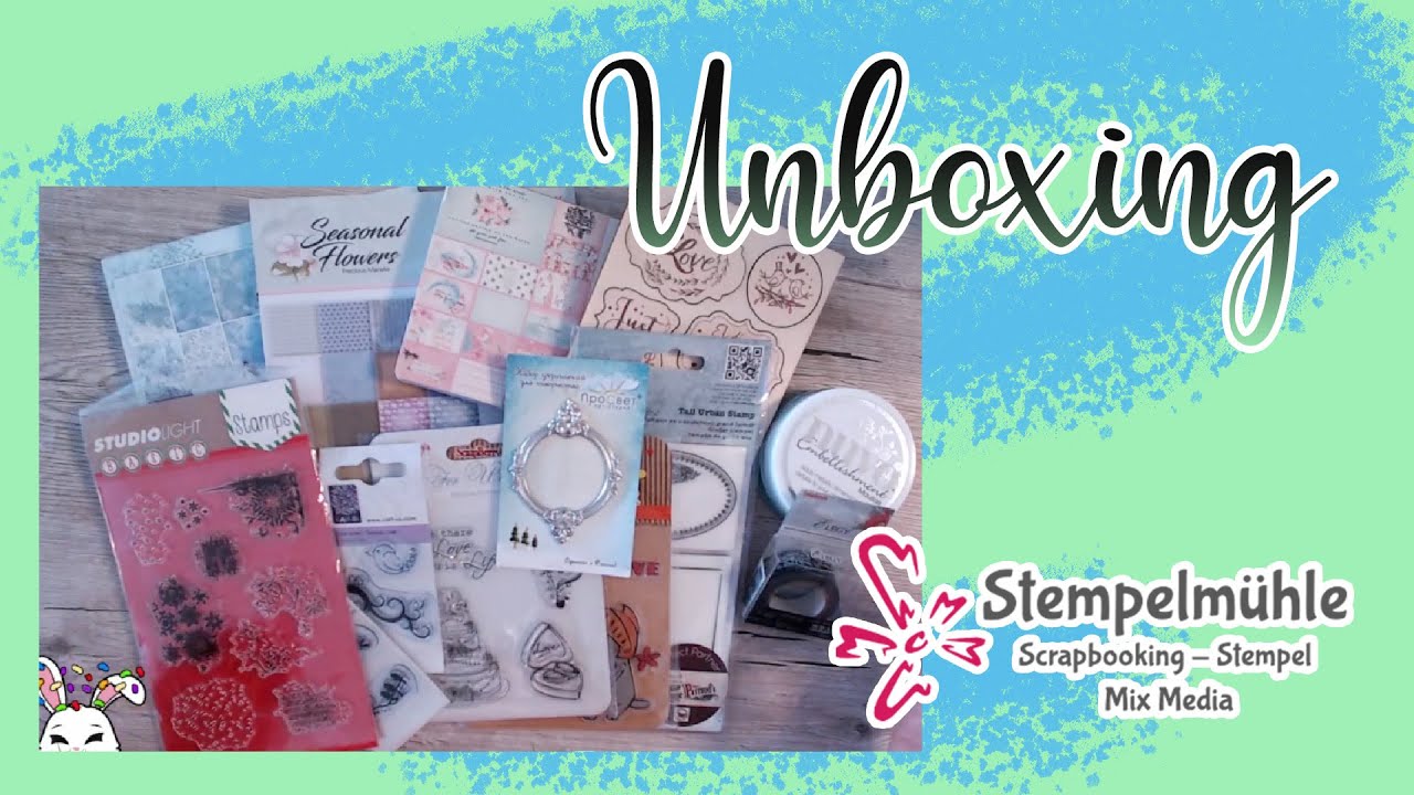 Haul / Unboxing Stempelmühle ~ Überraschungspaket und mehr #werbung #dpc